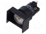 Switch: body; 16mm; Stabl.pos: 1; NC + NO; 51; Pos: 2; Ø16.2mm EAO