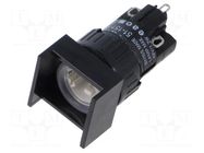 Switch: body; 16mm; Stabl.pos: 1; NC + NO; 51; Pos: 2; Ø16.2mm; square EAO