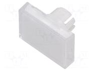 Actuator lens; 16mm; 51; colourless; plastic EAO