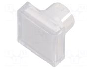 Actuator lens; 16mm; 51; colourless; plastic EAO