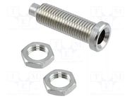 Connector: 4mm banana; socket; Cutout: Ø2mm; non-insulated; 36A CAL TEST