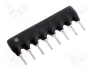 Resistor network: Y; THT; 2.2kΩ; ±2%; 0.2W; No.of resistors: 4; 100V ROYALOHM