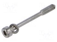 connector DIN-Power locking screw M2,5x23 HARTING