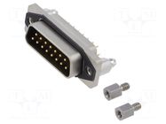 Male; for panel mounting CONEC