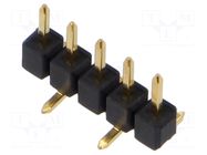 Connector: pin strips; socket; female; PIN: 8; MK 201; 1.5A; 60V FISCHER ELEKTRONIK
