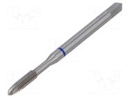 Tap; high speed steel cobalt HSS-E; M4; 0.7; 63mm; 3,4mm; ISO2/6H VÖLKEL