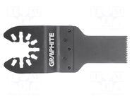 Hacksaw blade; BOSCH,metal,multitool; 20mm GRAPHITE