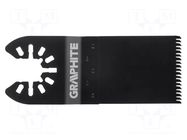 Hacksaw blade; BOSCH,wood,laminate,multitool,chipboard; 34mm GRAPHITE