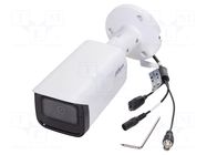 Camera: CCTV IP; Dim: 244.1x90.4x90.4mm; white-black; -40÷60°C DAHUA