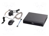 Accessories: video recorder; 260x232.5x47.6mm; black; -10÷55°C DAHUA