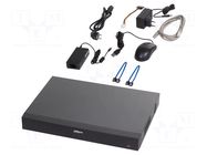 Accessories: video recorder; 375x284.3x53mm; black; -10÷55°C DAHUA