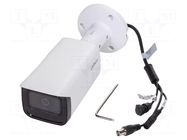 Camera: CCTV IP; Dim: 244.1x90.4x90.4mm; white-black; -40÷60°C DAHUA