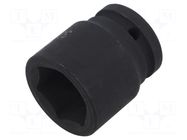 Socket; 6-angles,socket spanner,impact; HEX 33mm; 3/4" IRIMO