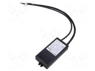 Power supply: switching; LED; 5÷49VDC; 500mA; IP20; 121x26x53mm TCI