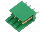 Connector: wire-board; socket; male; AMPMODU MOD I; PIN: 4; THT TE Connectivity