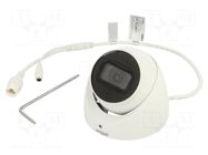 Camera: CCTV IP; Dim: Ø106x93.6mm; white-black; -40÷60°C; IP67 DAHUA