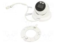 Camera: CCTV IP; Dim: Ø121.9x99.1mm; white-black; -40÷55°C; IP67 DAHUA