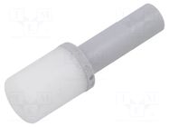 Sound suppression silencer; max.10bar; 30dB; plastic; Ø13x45mm SMC