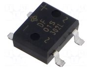Bridge rectifier: single-phase; Urmax: 100V; If: 1A; Ifsm: 30A; DFS VISHAY