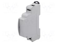 Enclosure: for DIN rail mounting; No.of mod: 1 ELBAG