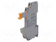 Socket; for DIN rail mounting; -40÷85°C; 6.2x93x66mm; RAL 7042 PHOENIX CONTACT