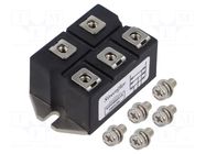 Bridge rectifier: three-phase; Urmax: 1.8kV; If: 80A; Ifsm: 750A SIRECTIFIER