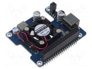 Expansion board; PoE Ethernet; 56.5x70mm; 40pin; 38÷57VDC WAVESHARE