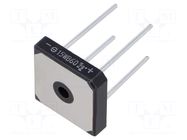 Bridge rectifier: single-phase; Urmax: 600V; If: 15A; Ifsm: 200A SHINDENGEN