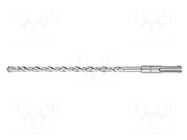 Drill bit; for concrete; Ø: 8mm; L: 210mm; SDS-Plus®; QUADRO GRAPHITE