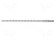 Drill bit; for concrete; Ø: 8mm; L: 260mm; SDS-Plus®; QUADRO GRAPHITE
