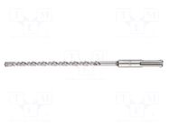 Drill bit; for concrete; Ø: 6mm; L: 210mm; SDS-Plus®; QUADRO GRAPHITE