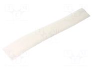 Tape: hook and loop; W: 50mm; L: 25m; loop; white; reel VELCRO®