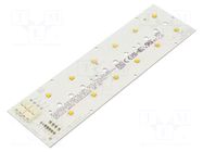 LED strip; W: 49.5mm; L: 172.2mm; No.of diodes: 12; CRImin: 70; 2200K PHILIPS