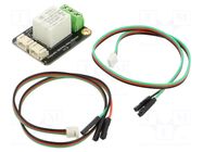 Module robotics: relay; Ch: 1; 3.3÷5VDC; max.36VAC; 10A; 42x32mm DFROBOT