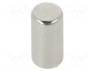 Magnet: permanent; neodymium; 2.5N; Ø: 3mm; H: 6mm ELESA+GANTER
