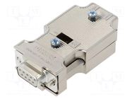 Connector: D-Sub; PIN: 9; plug; male; for cable; straight; 100mA; 5V PHOENIX CONTACT