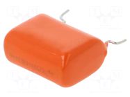 Capacitor: polypropylene; 4.7uF; 160VAC; 14.9x28x26mm; THT; ±10% VISHAY