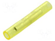 Tip: butt splice; 0.1÷0.5mm2; crimped; for cable; insulated JST