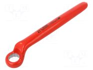 Wrench; insulated,single sided,box,bent; 27mm; 180/2VDEDP UNIOR