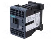 Contactor: 4-pole; NC x2 + NO x2; 24VDC; 12A; 3RT25; spring clamps SIEMENS