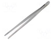 Tweezers; 150mm; Blade tip shape: flat; universal BETA