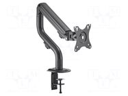 Holder; 8kg; 17÷32"; Arm len: 515mm; Standard: 75x75mm,100x100mm GEMBIRD