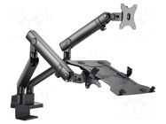Holder; 1÷8kg; 17÷32"; Standard: 75x75mm,100x100mm GEMBIRD