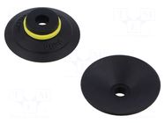 Suction cup; 32mm; 2cm3; Suction cup: NBR caoutchouc VMECA