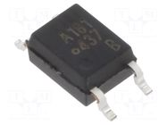 Optocoupler; SMD; Ch: 1; OUT: transistor; Uinsul: 3.75kV; Uce: 80V BROADCOM (AVAGO)