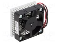 Fan: DC; axial; 5VDC; 40x40x20mm; 25dBA; ball; 5800rpm; chip cooling SEPA Europe GMBH
