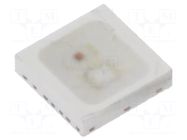 Programmable LED; RGB; SMD; 3838; 4÷5.5VDC; 3.8x3.8x0.85mm; 120° BRIGHTEK (EUROPE)