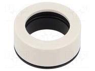 Cover plate; Ø30.5mm; Face dim: Ø35mm EAO