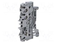 End/partition plate; orange; Width: 0.8mm; 2002; Ht: 38.9mm WAGO