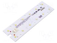 LED strip; W: 45mm; L: 146mm; No.of diodes: 12; CRImin: 70; 4000K PHILIPS
